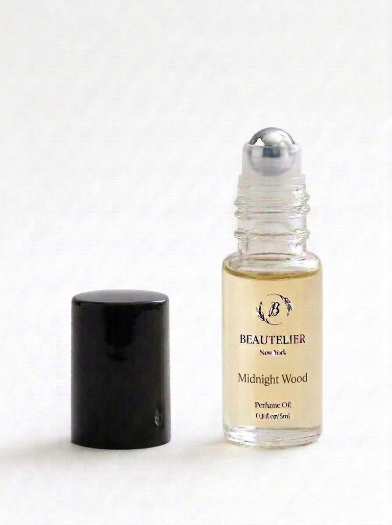 Midnight Wood Perfume Oil (3ml) - BEAUTÉLIER