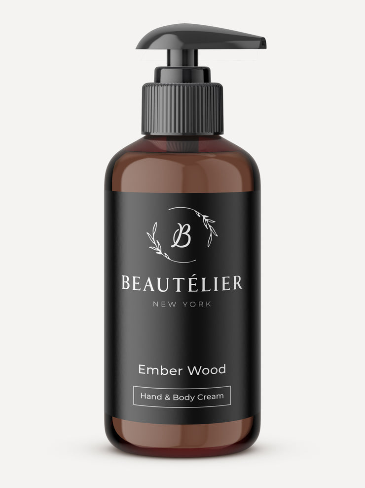 Hand & Body Cream Ember Wood_8 fl. oz - BEAUTÉLIER
