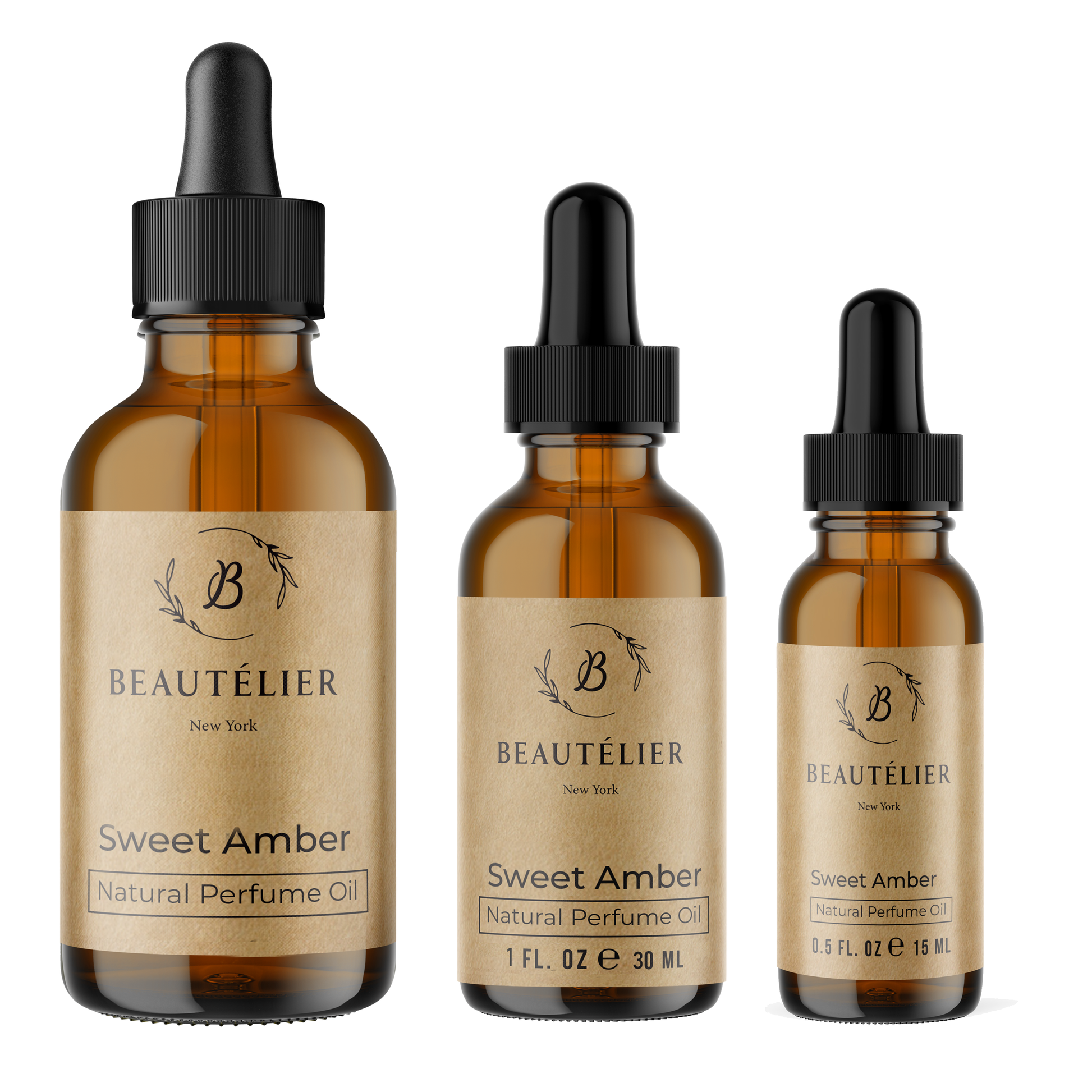 Sweet Amber Perfume Oil - BEAUTÉLIER