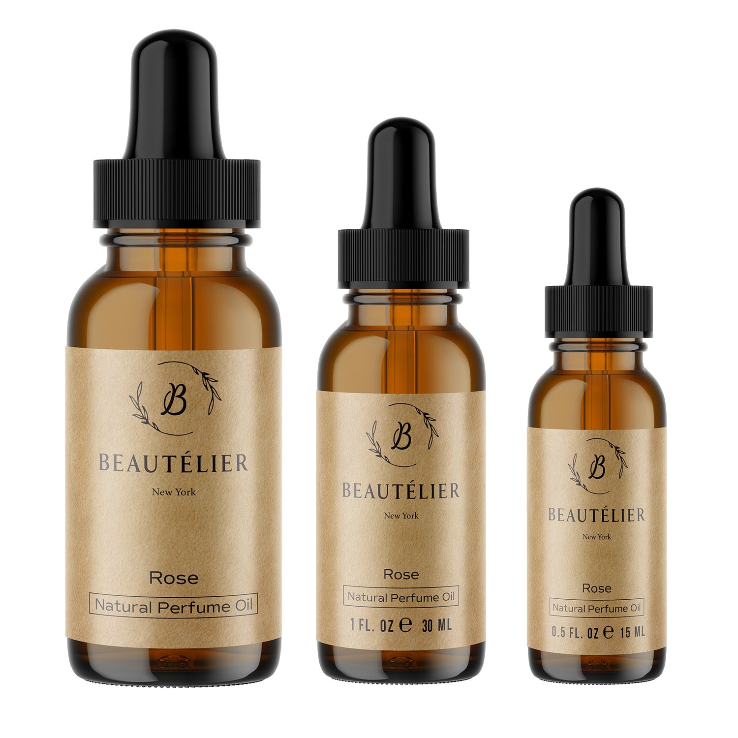 Rose Essential Perfume Oil - BEAUTÉLIER