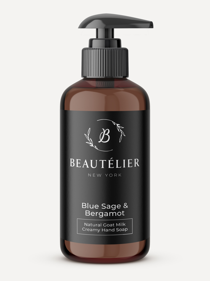 Hand Soap Blue Sage & Bergamot_8 fl. oz - BEAUTÉLIER